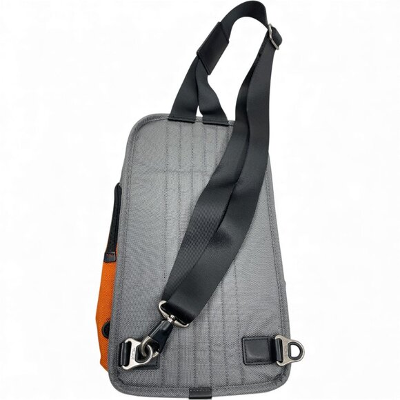 TUMI Alpha Bravo Monterey Sling Crossbody Orange Urban Commuter Light Travel Bag - Picture 11 of 12